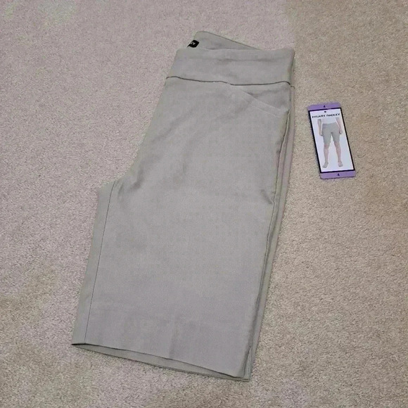 ❤️ New!  Hilary Radley Bermuda Shorts 4 Stretch Beige/Stone Colour 9 inch inseam - Picture 12 of 12